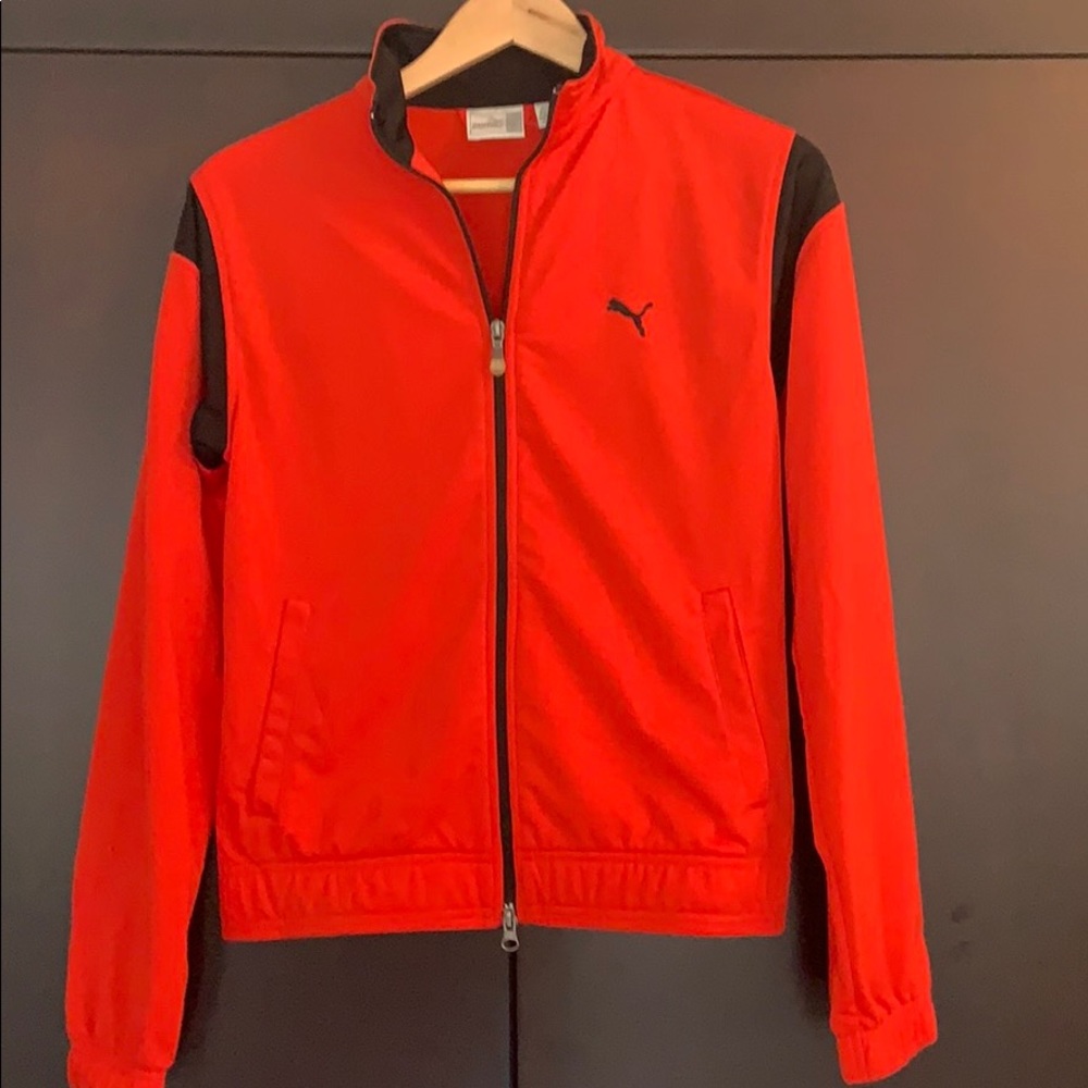 Puma track jacket size S